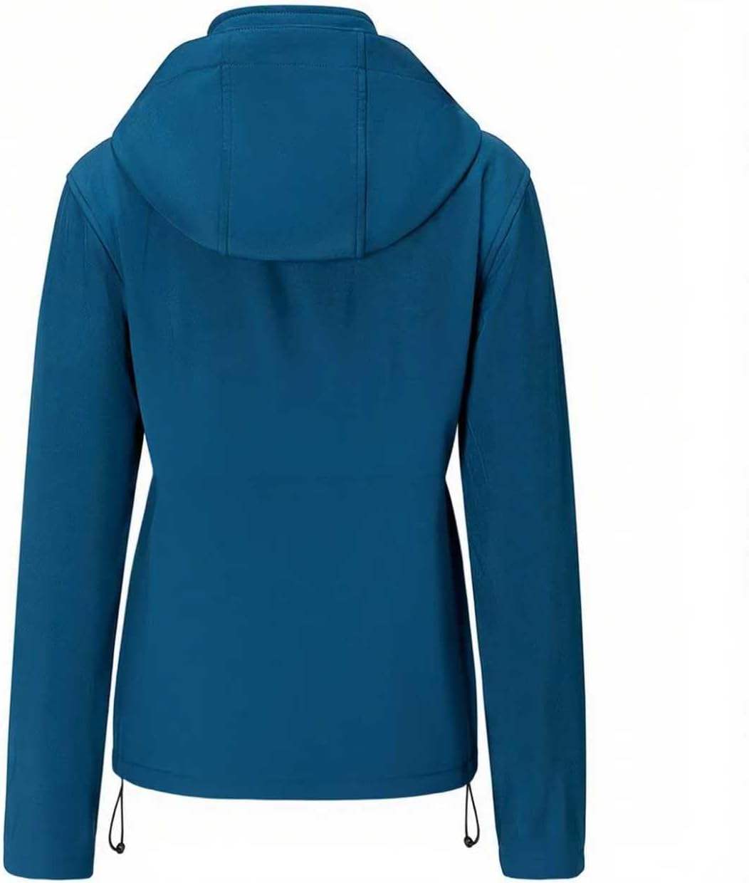FARVALUE Women's Softshell Jacket Waterproof Lightweight Warm Windbreaker with Removable Hood Fleece Lined for Outdoor Hiking - Image 2
