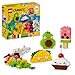Produktbild LEGO Classic Kreativer Snack Bauspaß, Spielzeug mit Essen für fantasievolle Rollenspiele, Bauset für Jungen und Mädchen ab 4 Jahren, Cupcake, Avocado, EIS am Stiel und Taco 11039