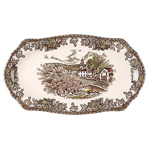 Johnson Brothers Friendly Village Bless This House Bread Tray, 12-Inch by Johnson Brothers