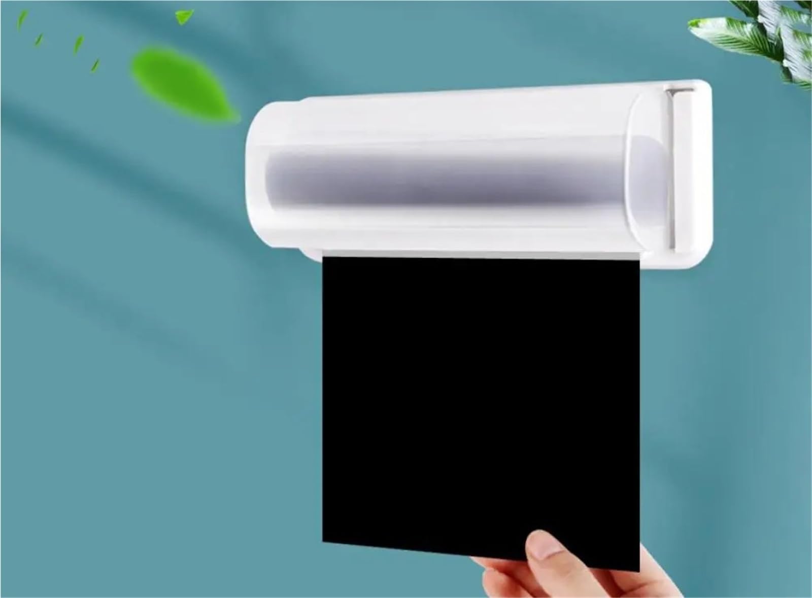 Caja de Almacenamiento Bolsas Basura, Soporte for montado en la Pared, contenedor plástico extraíble for Cocina, dispensador for baño, 5 uds