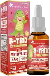 B-Trix Kids Vitamina B12 (Metilcobalamina) 20ml Sabor Morango - Flora Nativa