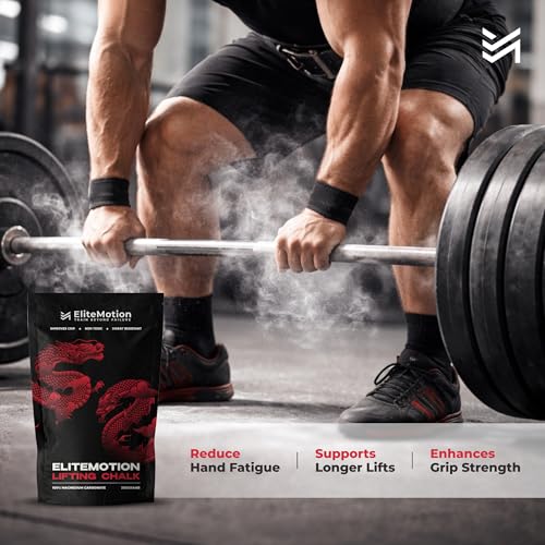 Image of Lifting Chalk Powder (200GM) | Gym Chalk for Strong Grip & Sweat Control | Weightlifting, Powerlifting, Rock Climbing, Crossfit, Calisthenics & Workout Training