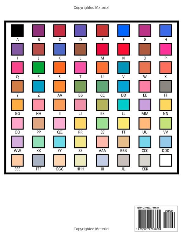 Stylish Colors: Adult Color by Number Coloring Book for Relaxing and Mindfulness (budget adult color by number coloring bundles) image 3
