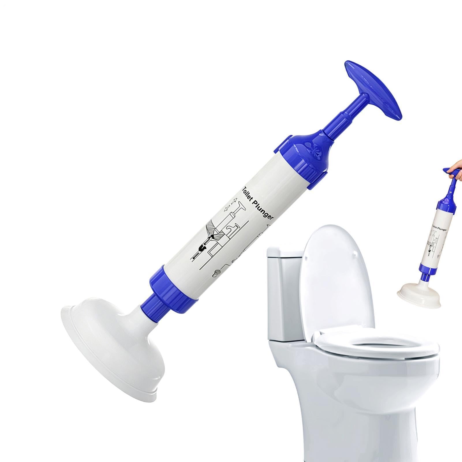 Desatascador de inodoro ergonómico y antideslizante para baño