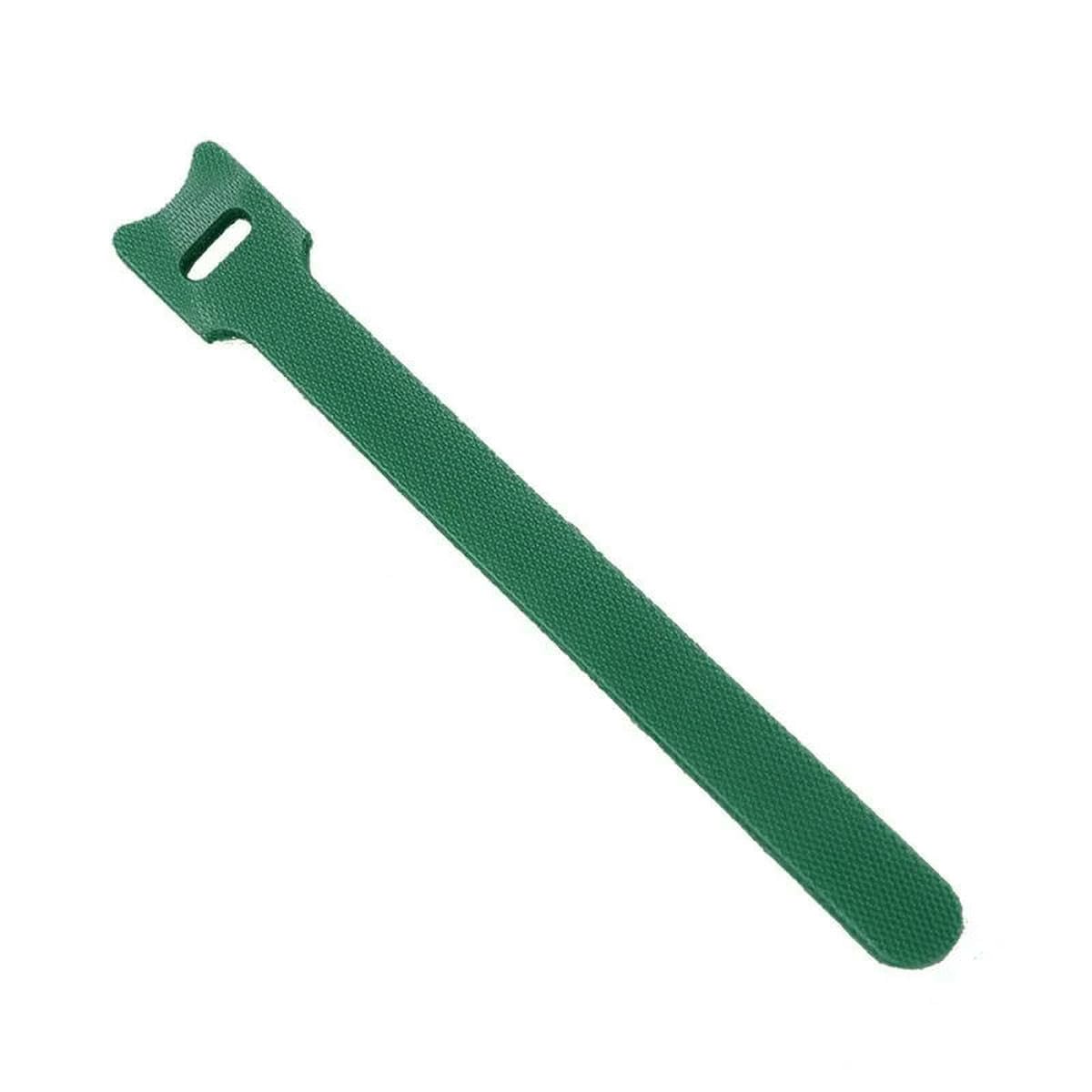 Bsguz Green 30Pcs/100Pcs Releasable Cable Ties Nylon Hook Loop Wrap Zip Bundle Fastener Straps Detachable T-Type Wire Organizer-30Pcs - 250Mm