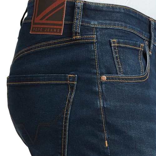 Image of Pepe Jeans Men's Regular Fit Jeans | Mid Rise | Holborne Fit | Jeans for Man