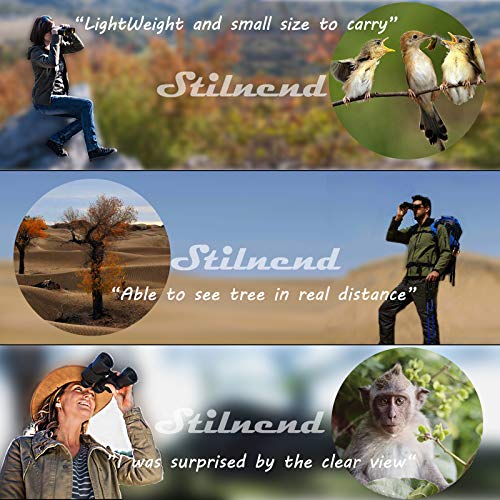 Binóculos para adultos de alta potência 30,5 x 127,5 cm para zoom HD à prova d'água, binóculos pote