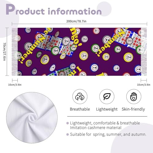 Alien Avocado Starry Sky Women's Fashion Long Shawl Winter Warm Large Scarf,Christmas Birthday Large Soft Stole2