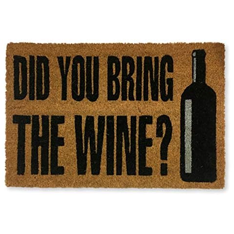 koko doormats Felpudo Exterior Did You Bring The Wine? Cover