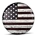 Jayke Joy Spare Tire Cover, Wheel Cover with American USA Flag PVC Leather Waterproof Dust-Proof Universal Fit for Jeep Trailer RV SUV Camper Vehicle (14 Inch)