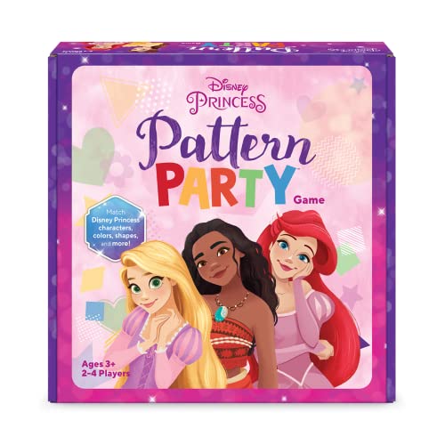 Funko Disney Princess - Pattern Party Game, Disney Princess Pattern Party Game, Standard
