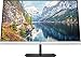 HP 27f Monitor - 27 Zoll Bildschirm, 4K UHD Display, 3840 x 2160, 60Hz, 16:9, silber/schwarz Anschlüsse Reatkionszeit