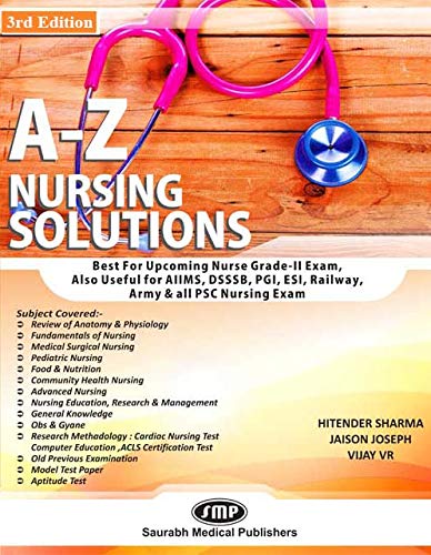 Buy A to Z Nursing Solution Book Online at Low Prices in India | A to Z ...