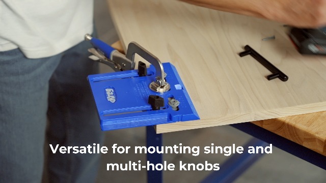 Kreg Cabinet Hardware Jig - Portable Straight Hole Drilling