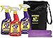 WIZARDS - Motorcycle Quick Kit Cleaner, Detailer, and Bug Remover With Fiber Cloth and Bag