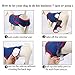 IDOMIK Dog Recovery Suit for Female Spay - Adjustable Anti-Licking Dog Post Surgery Onesie, Male Female Dog Neuter Spay Suits, Soft Abdominal Wound Bandage & E-Collar Cone Alternative