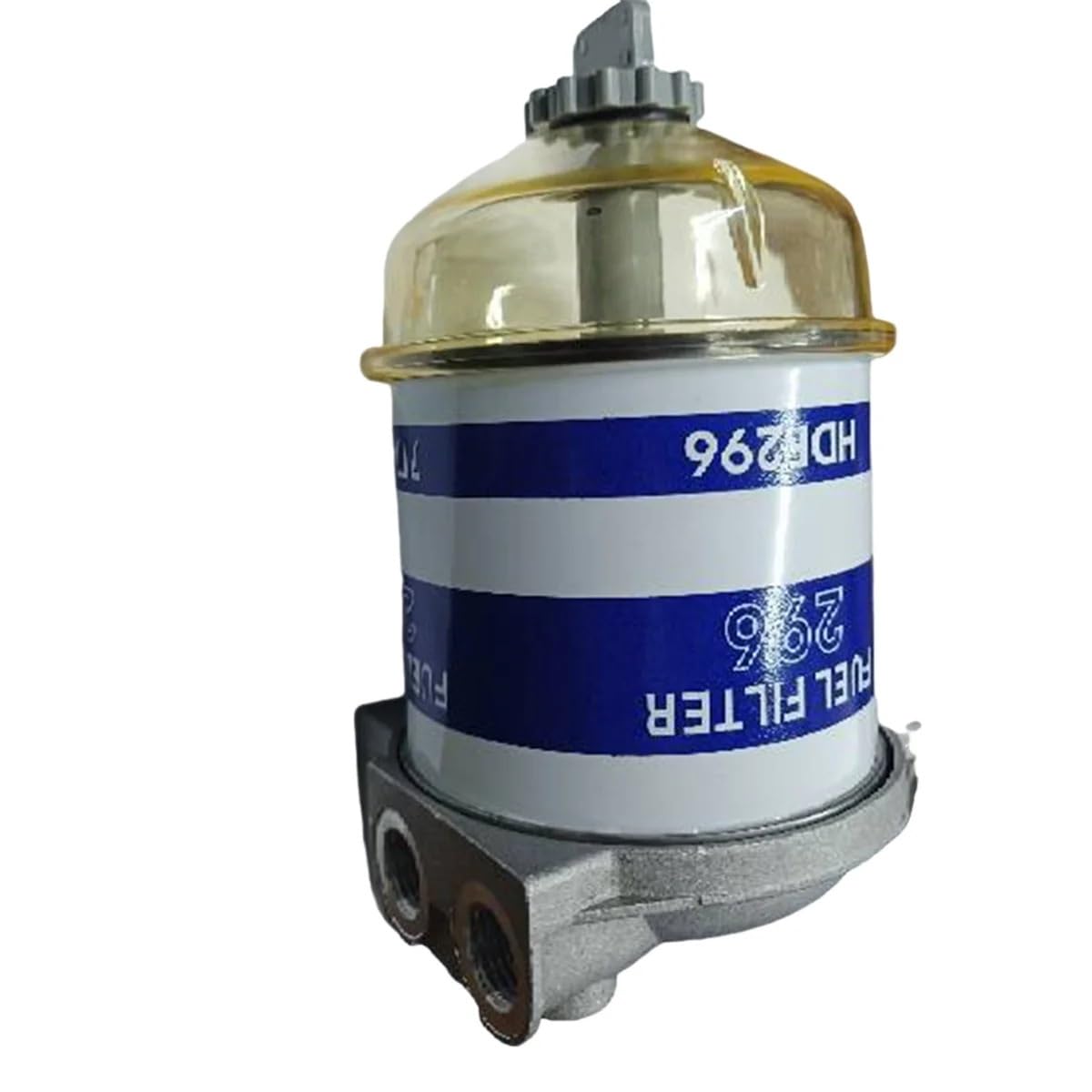 Filtro diésel Separador de agua y aceite Conjunto de taza única 7111-296 HDF296 Combustible universal 296 elementos Filtro de combustible Filtro de gasolina