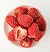 Premium Freeze Dried Strawberries 4 Oz/114g,Whole Big Frozen Dried strawberry,100% Natural,No Additives .