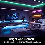 DAYBETTER Smart WiFi Led Lights 100ft, Tuya App Controlled Led Strip Lights, Work with Alexa and Google Assistant, Timer Schedule, Color Changing Led Lights for Bedroom Party Kitchen - Image 3