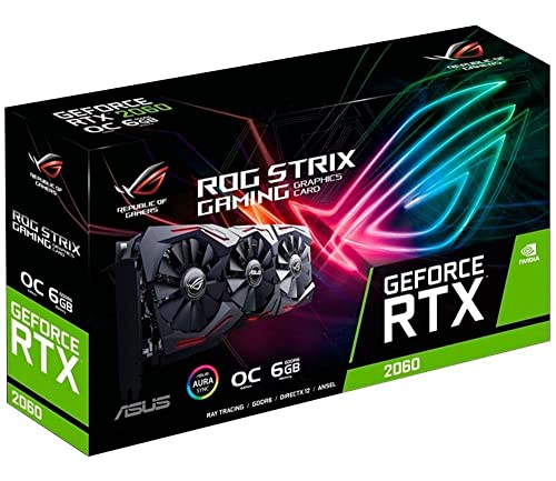 Image of ASUS ROG Strix GeForce RTX 2060 Overclocked 6G GDDR6 HDMI DP 1.4 (ROG Strix RTX 2060 O6G)