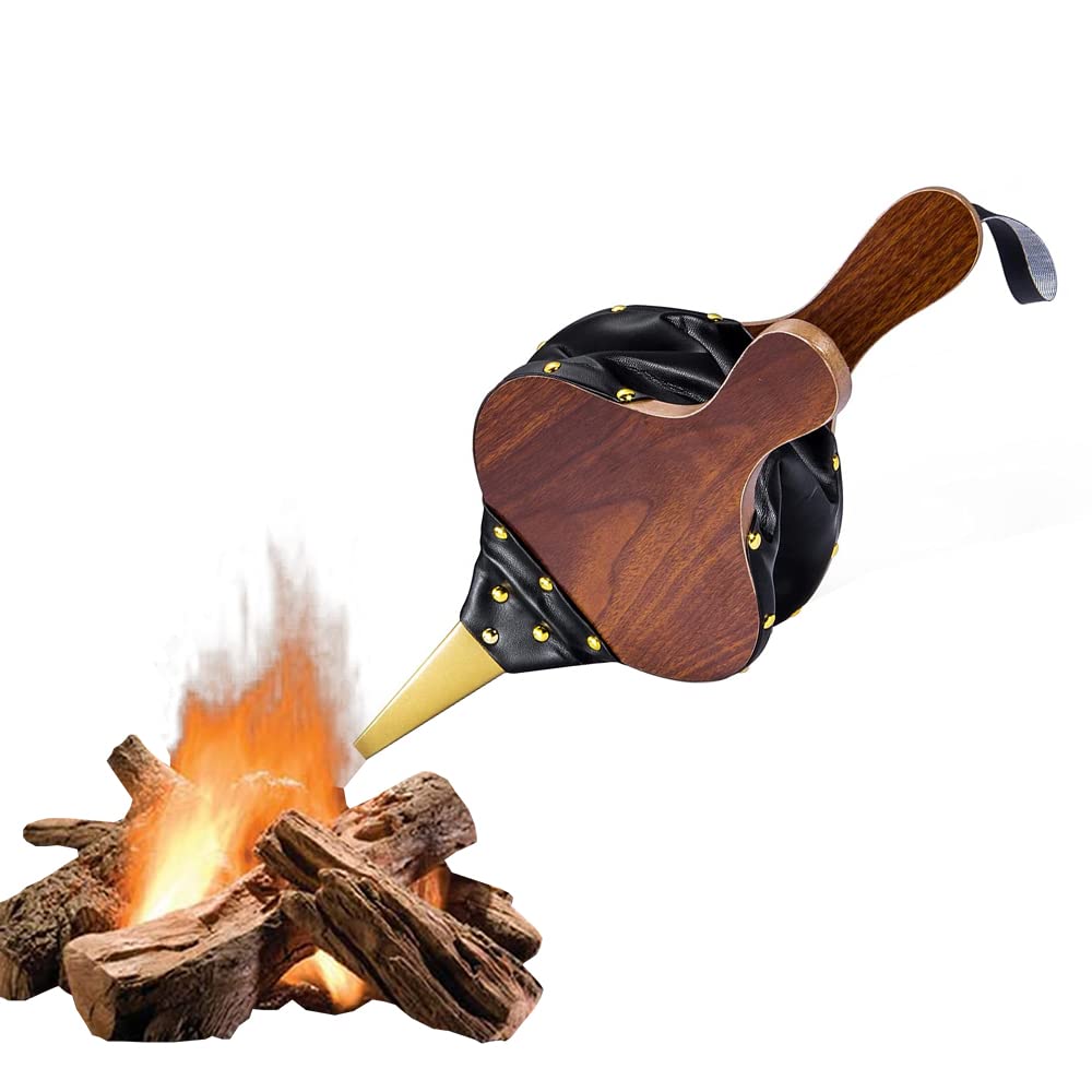 Fireplace Bellows 15.5 x 6.69inch Wood Air Blower Manual Air Blower Fast  Fire with Hanging Leather Strap Fireplace Tools for Camping BBQ  GrillFireplace Wood Stove : Amazon.co.uk: DIY u0026 Tools