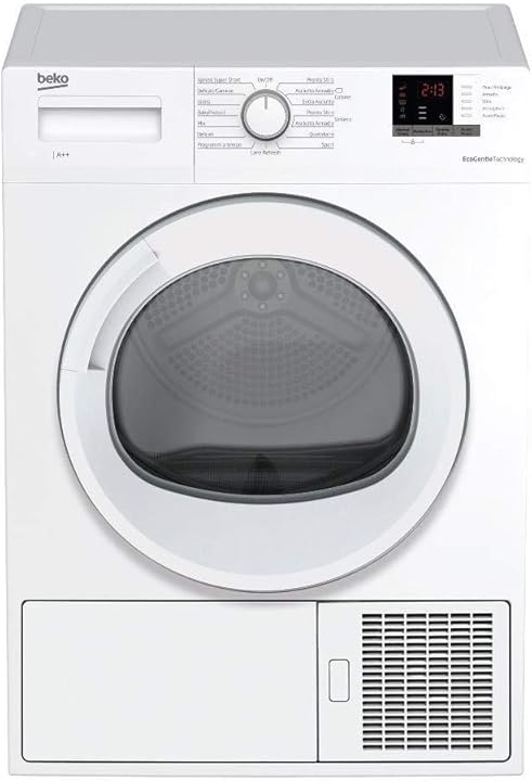 Beko Asciugatrice - 7kg a++ - pompa di calore 15 programmi DRX722W