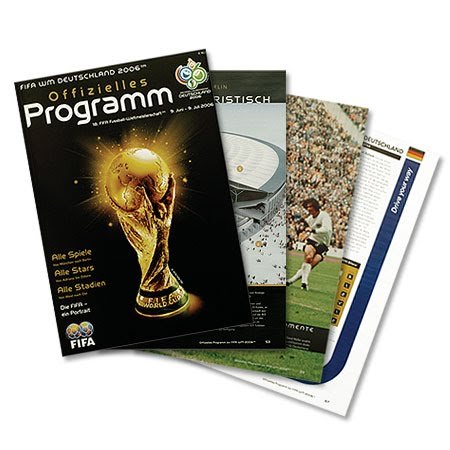 FIFA WM Deutschland 2006 TM Offizielles Programm, 18. FIFA Fussball-Weltmeisterschaft