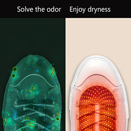 Mini Secador de zapatos portátil azul con 3 modos temporizador miniatura 5