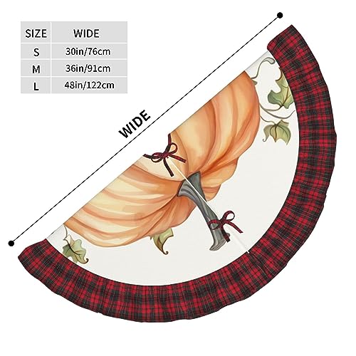 Jupe de sapin de Noël 122 cm imperméable et décorations rustiques de ferme - 4