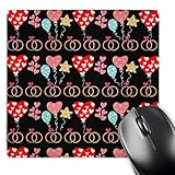 3dRose Wedding Rings, Heart Balloons, Balloons, Hearts, red, Pink, Blue,... - Mouse Pads (mp-376185-1)
