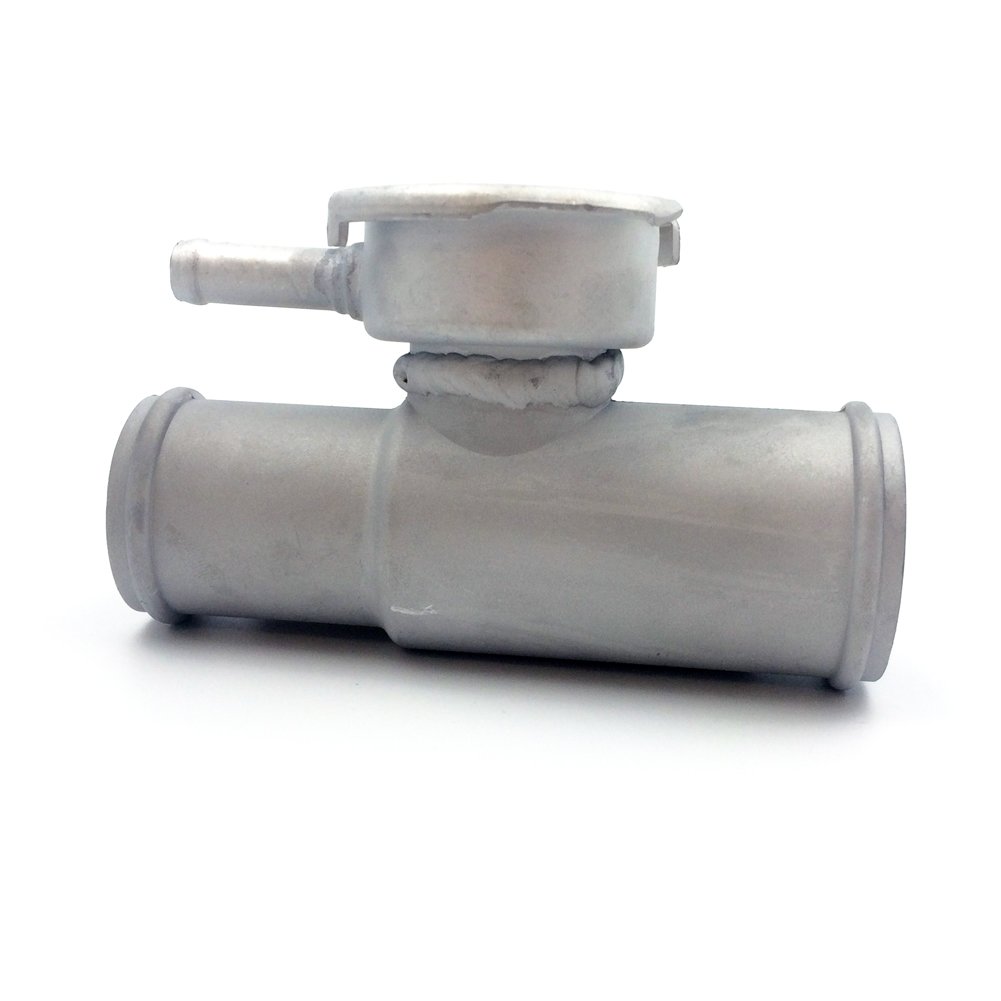 JSD M071 Aluminum Upper Radiator Hose Filler 1-1/2" to 1-1/4" Universal 63740