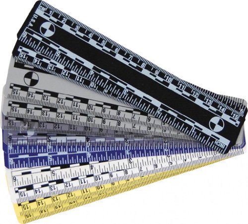 Escalas flexibles de vinilo amarillo 6 pulg. pack 10 miniatura 1