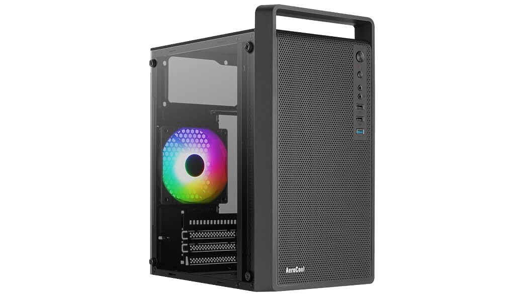 Aerocool CAJA PC PGS CS-109-G-BK-V1 FRGB NEGRO