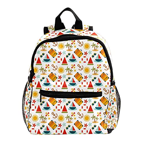 Sac à dos pour enfants léger et mini sac à dos de voyage unisexe sans couture 30,5 cm