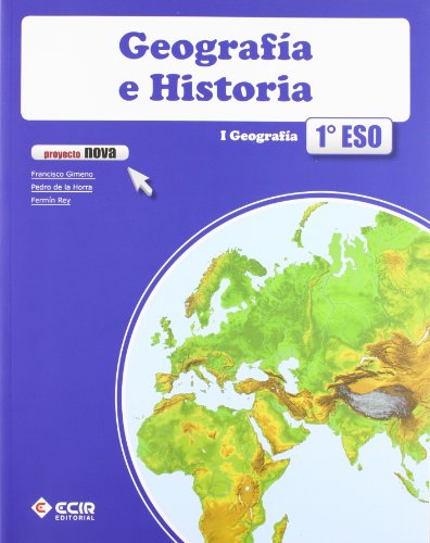 Portada de Geografía e Historia 1º ESO Proyecto Nova