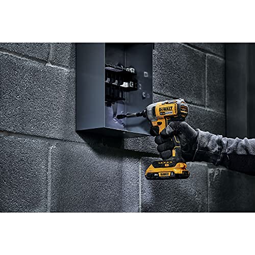 DEWALT Parafusadeira de Impacto com Brushless Motor 1/4 Pol. (6,35mm) 20V MAX* Ion-Litio 170 NM sem