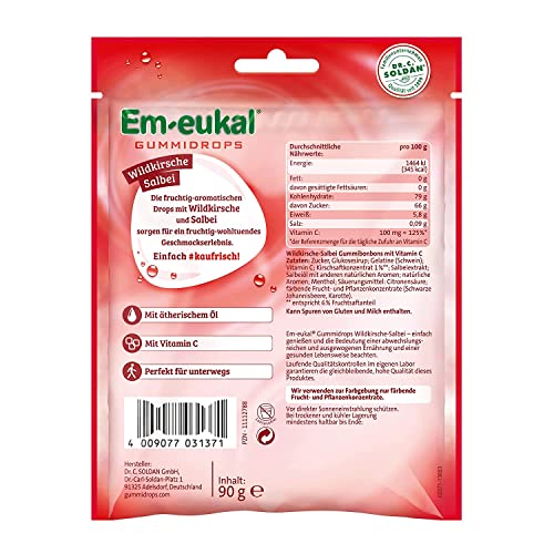 Em-eukal Gummidrops Wild Cherry Sage 90 g miniatura 2