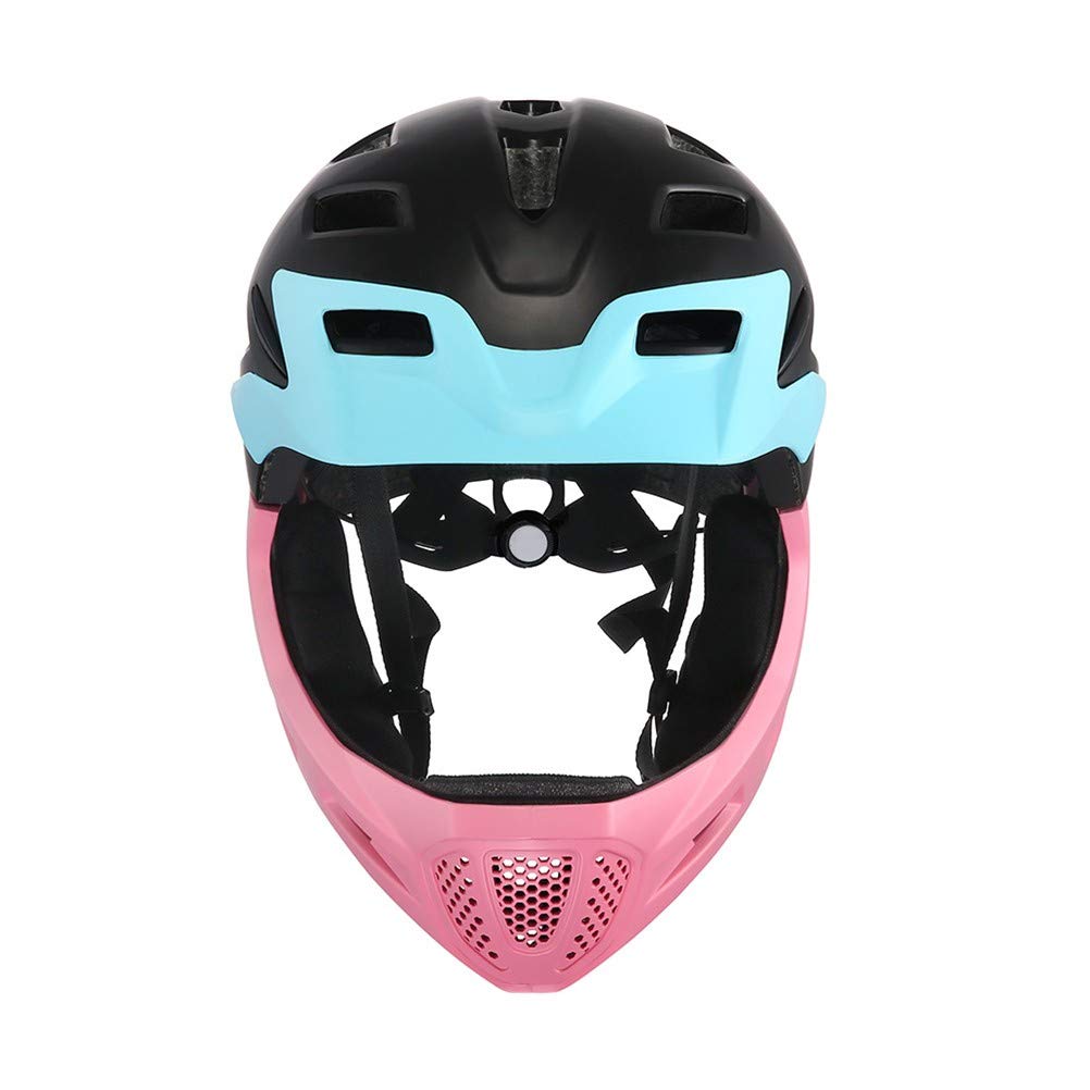 Kinder Fahrradhelm Abnehmbar Integralhelm Verstellbar Kinderhelm Multi-Sport Schutzhelm für 3-15 Jahre Junge Mädchen Skateboard Roller Inlineskaten Scooter BMX