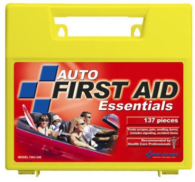 Acme United FAO-340 137-Piece Auto First Aid Kit - Quantity 3