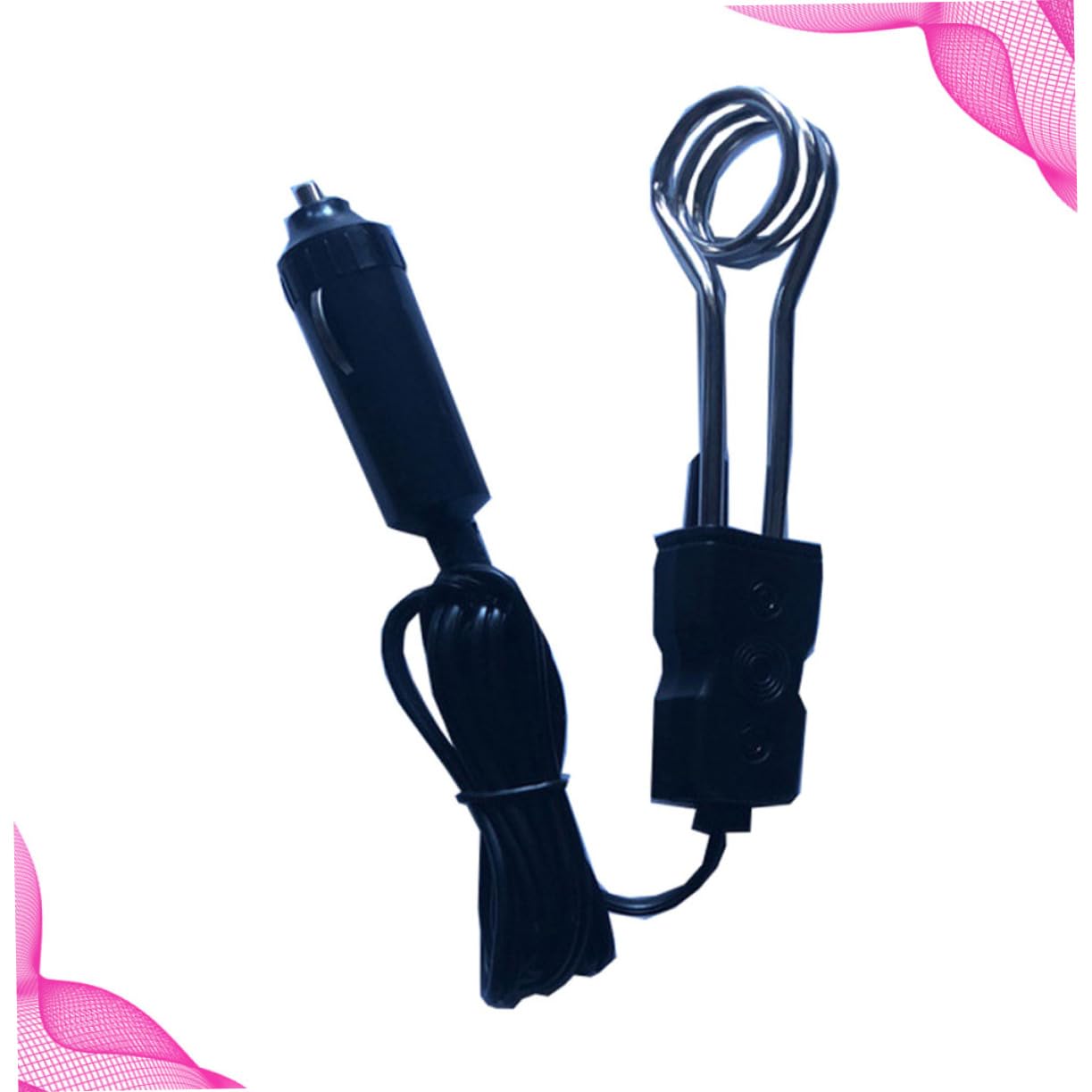 24v Car Water Heating Stick Heater for Quick Boiling Energy-Saving Easy to Use Vehicles Durable and Safe Water Heater for Travel