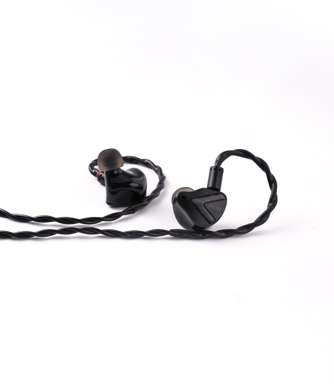 Softears RSV MKII Cuffie Cablate, Isolamento Acustico Auricolari Stereo HiFi Cablati, Anti-Scadimento Labbra 2 Pin Cavo Staccabile Auricolari In-ear, 3.5mm 4.4mm Jack per Telefono, PC, Lettore Musical
