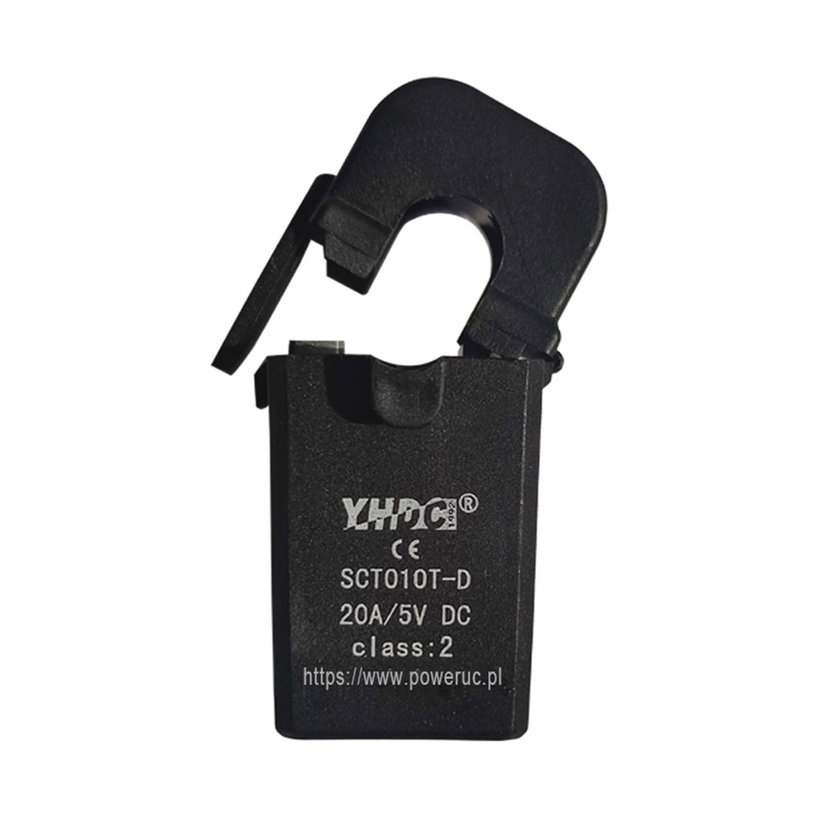 CLEUFWKO SCT010T-D input 5A/10A/20A/30A/50A output 5V split core current transformer sensor(Input 10A output5VDC)