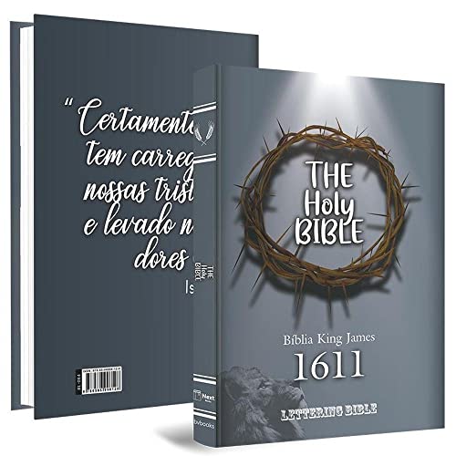 BÍBLIA BKJ1611 ULTRA FINA LETTERING COROA DE ESPINHOS