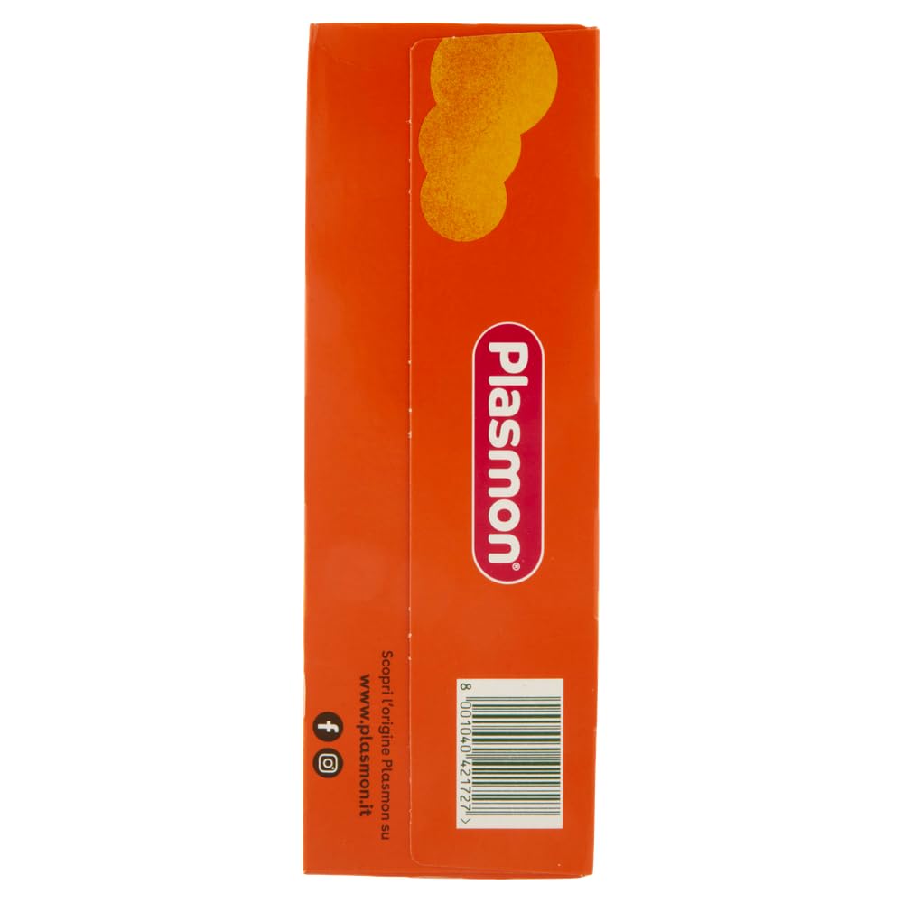 3x Plasmon Biscotto con crema al latte 12m+ 320 g + Italian Gourmet polpa 400g