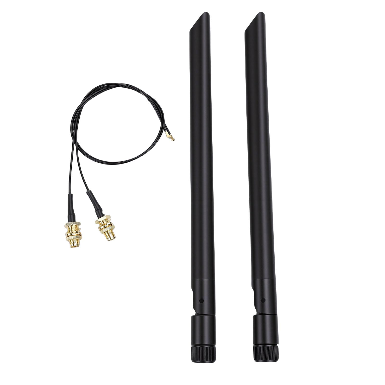 Scheda WiFi, Modulo Scheda Wireless M.2, Adattatore di Rete PC con WiFi 6E, Tripla Banda 2.4G 5G 6G, Bluetooth 5.3, Doppia Antenna da 8 DB, Ideale per 10 e 11