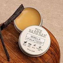 The Bare Bar Vanilla Lip Balm - 10 gm |With Natural Butters & Oils | For Pigmented, Dry, Damaged And Chapped Lips | Soft & Smooth Lips