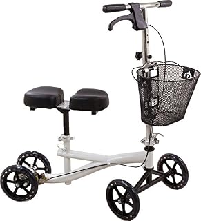 Roscoe Knee Scooter with Basket - Knee Walker for Ankle or Foot Injuries