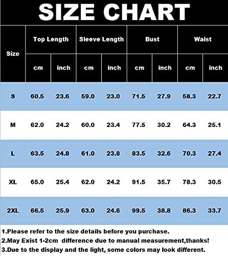 Jauoop Womens V Neck Ribbed Tunic Tops Long Sleeve Low Cut Button Down Henley Shirts