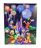Disney Mickey Mouse Castle Sweet Memories Picture Photo Album 4"X 6" Holds 200 Photos.