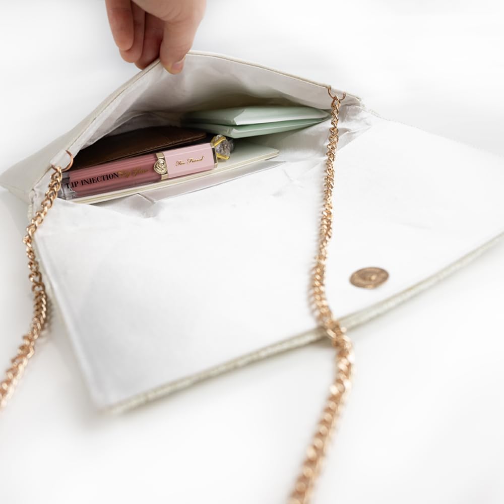Wifey for Life, pochette per moglie, pochette da sposa, borsetta con perline a mano, regali per fidanzamento, addio al nubilato, addio al nubilato, feste di matrimonio